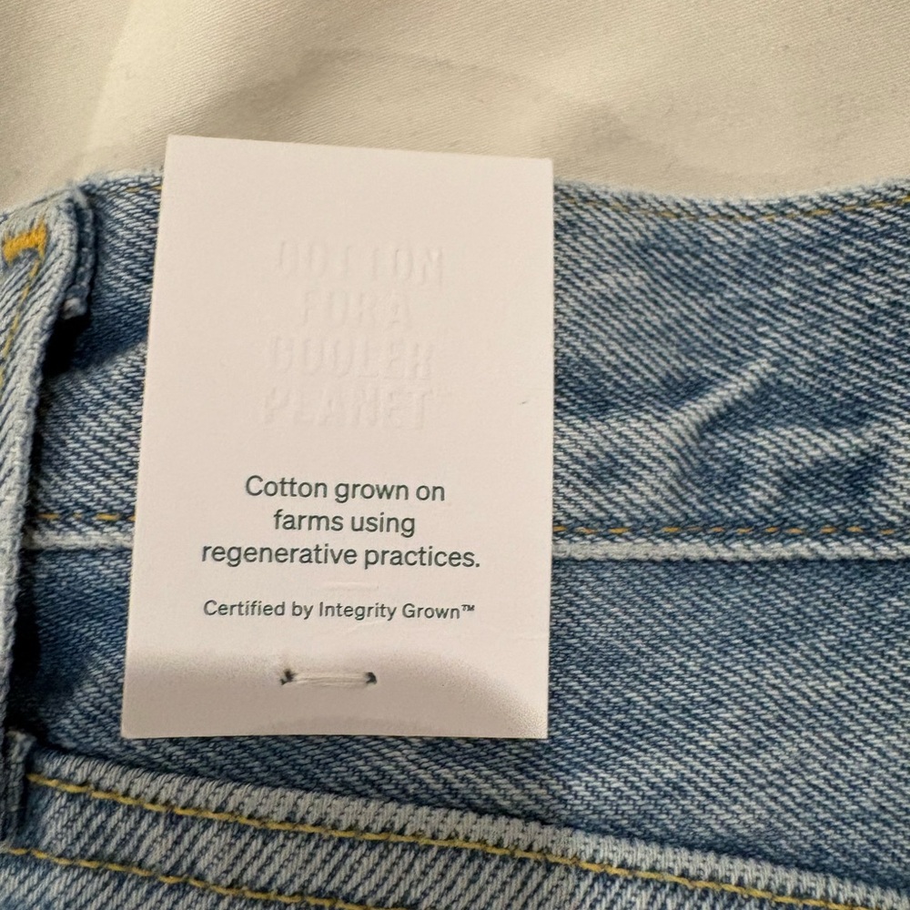 Agolde Parker Distressed Jean Shorts - Picture 3 of 7